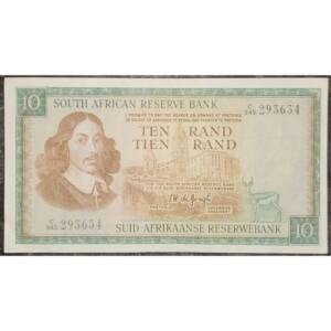 Printable R10 Note Sa SA Reserve Bank Notes - Vintage Treasures