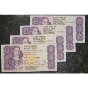 SA Reserve Bank Notes - Vintage Treasures